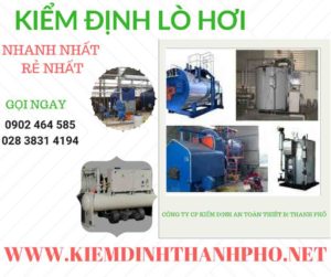 Hình ảnh kiểm định Lò hơi