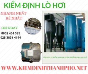 Hình ảnh kiểm định Lò hơi