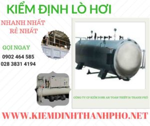 Hình ảnh kiểm định Lò hơi