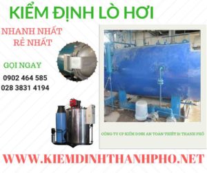 Hình ảnh kiểm định Lò hơi