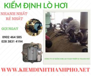 Hình ảnh kiểm định Lò hơi