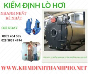 Hình ảnh kiểm định Lò hơi