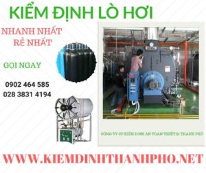 Hình ảnh kiểm định Lò hơi