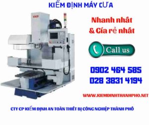 Hình ảnh kiểm định máy cưa