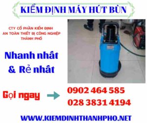 Hình ảnh kiểm định máy hút bùn