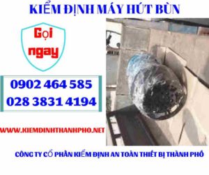 Hình ảnh kiểm định máy hút bùn