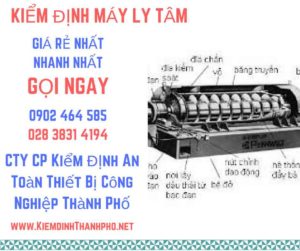 Hình ảnh kiểm định máy ly tâm