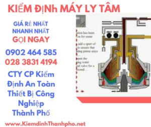 Hình ảnh kiểm định máy ly tâm