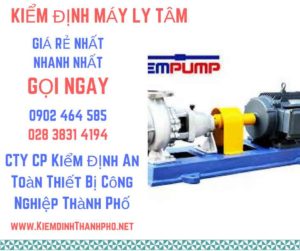 Hình ảnh kiểm định máy ly tâm