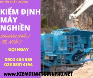 Hình ảnh kiểm định máy nghiền