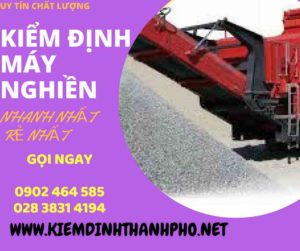 Hình ảnh kiểm định máy nghiền