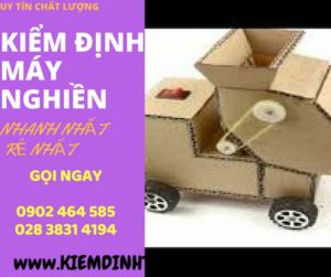 Hình ảnh kiểm định máy nghiền