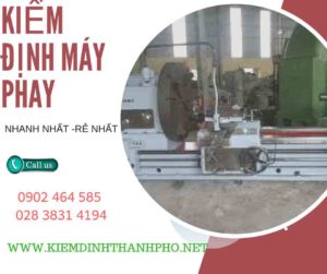  kiểm định máy phay