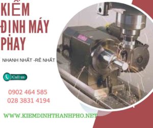  kiểm định máy phay