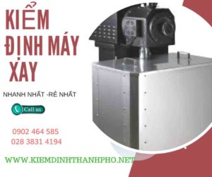 Hình ảnh kiểm định máy xay