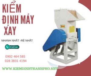 Hình ảnh kiểm định máy xay