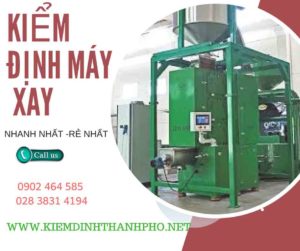 Hình ảnh kiểm định máy xay