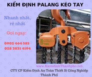 Hình ảnh kiểm định Palng kéo tay