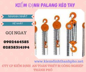 Hình ảnh kiểm định Palng kéo tay