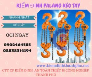 Hình ảnh kiểm định Palng kéo tay