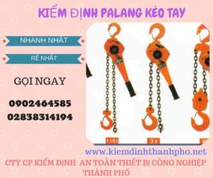 Hình ảnh kiểm định Palng kéo tay