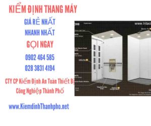 Hình ảnh kiểm định Thang máy