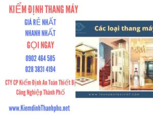 Hình ảnh kiểm định Thang máy