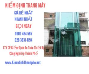 Hình ảnh kiểm định Thang máy