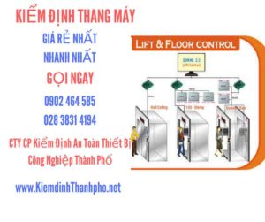 Hình ảnh kiểm định Thang máy