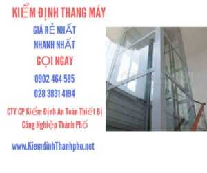 Hình ảnh kiểm định Thang máy