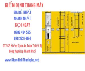 Hình ảnh kiểm định Thang máy