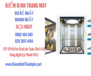 Hình ảnh kiểm định Thang máy