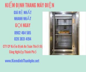 Hình ảnh kiểm định Thang máy điện