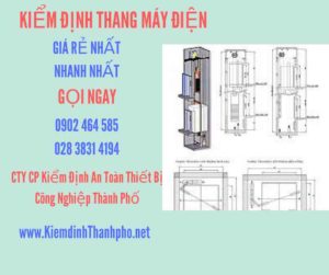 Hình ảnh kiểm định Thang máy điện