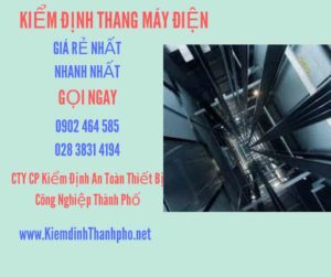 Hình ảnh kiểm định Thang máy điện