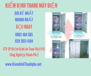 Hình ảnh kiểm định Thang máy điện