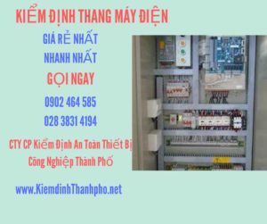 Hình ảnh kiểm định Thang máy điện