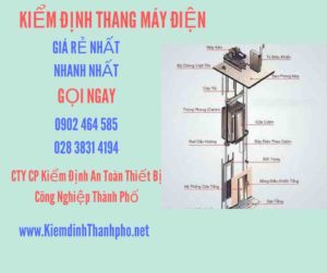 Hình ảnh kiểm định Thang máy điện