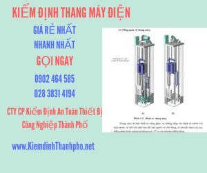 Hình ảnh kiểm định Thang máy điện