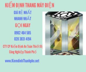 Hình ảnh kiểm định Thang máy điện