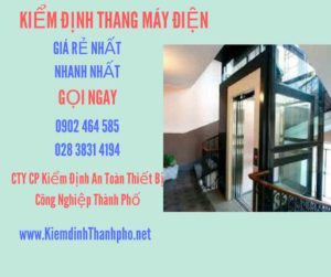 Hình ảnh kiểm định Thang máy điện