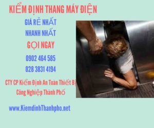 Hình ảnh kiểm định Thang máy điện