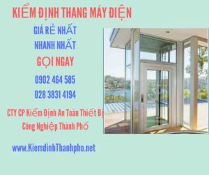 Hình ảnh kiểm định Thang máy điện