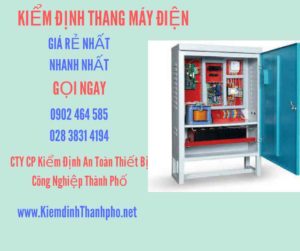 Hình ảnh kiểm định Thang máy điện