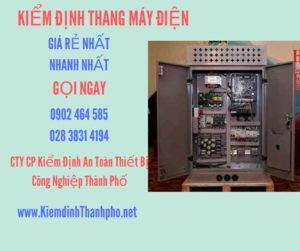 Hình ảnh kiểm định Thang máy điện