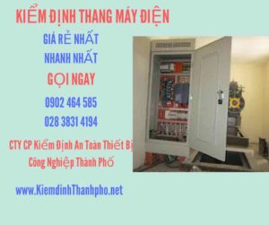 Hình ảnh kiểm định Thang máy điện