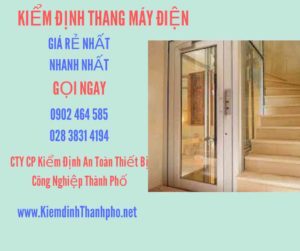 Hình ảnh kiểm định Thang máy điện