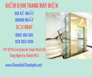 Hình ảnh kiểm định Thang máy điện