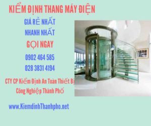 Hình ảnh kiểm định Thang máy điện