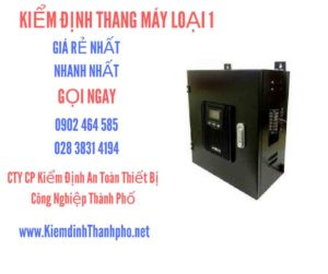 Hình ảnh kiểm định Tháng máy loại 1